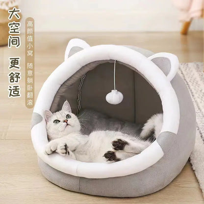 "Cat and Dog House for All Seasons - Cozy Villa"